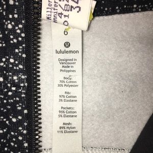 Lululemon Scuba zip hoodie